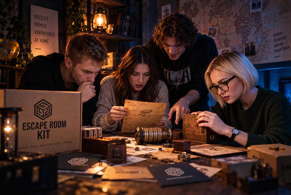 Kits de escape room: todo lo que necesitas saber para una noche de juegos épica
