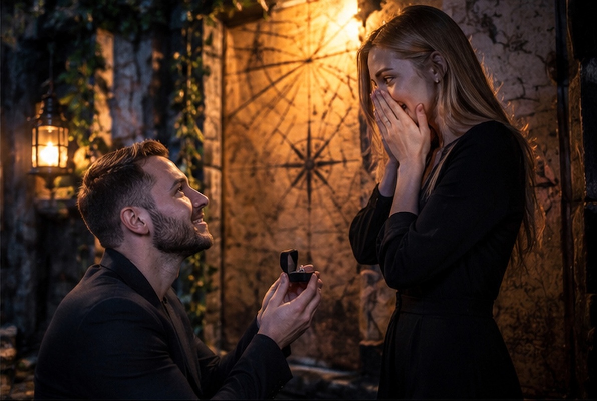 Comment faire sa demande en mariage dans un escape game ?