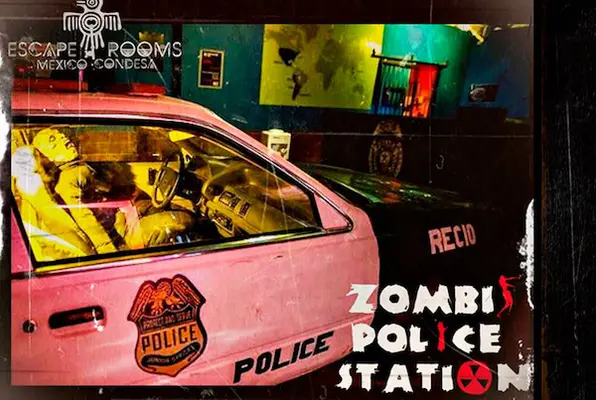 Zombie Police Station (Escape rooms Mexico) Escape Room