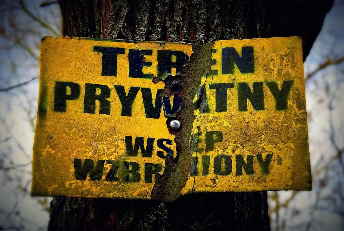 Wstęp Wzbroniony