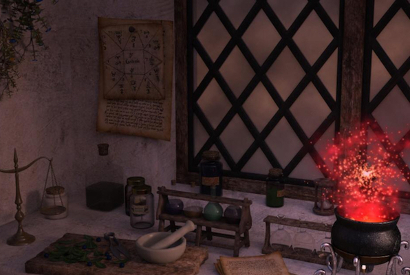 Wizard’s Workshop (Hidden Puzzle Rooms) Escape Room