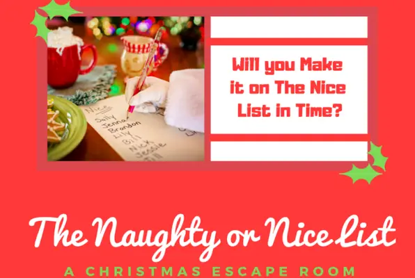 The Naughty or Nice List (The Mansion Escape Room) Escape Room