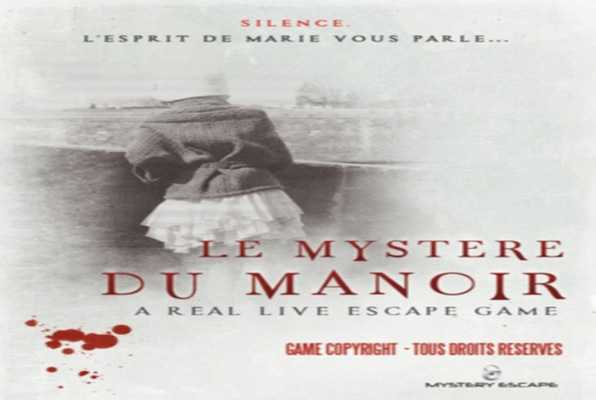 Le Mystère du Manoir (Mystery Escape) Escape Room