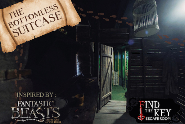 Bottomless Suitcase (Find the Key) Escape Room