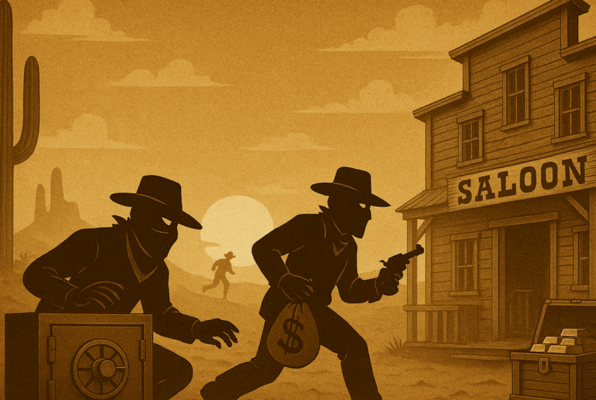 Ostatni skok na Saloon (Locked Up) Escape Room