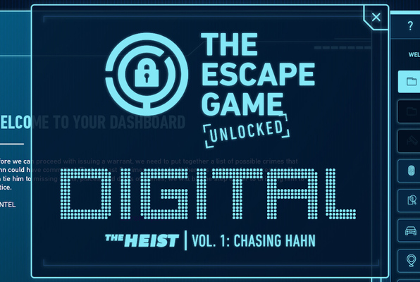 TEG Unlocked: The Heist - Vol. 1: Chasing Hahn [DIGITAL] (The Escape Game Minneapolis) Escape Room