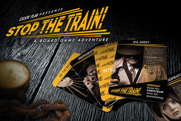 Stop the Train!  (Escape Plan) Escape Room