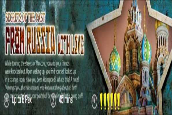 From Russia With Love (Freeing SG) Escape Room