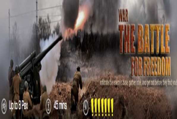 War (Freeing SG) Escape Room