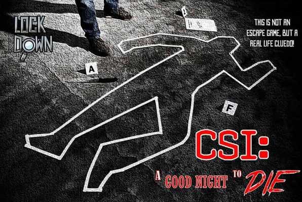 CSI: A GOOD NIGHT TO DIE (Lock Down) Escape Room