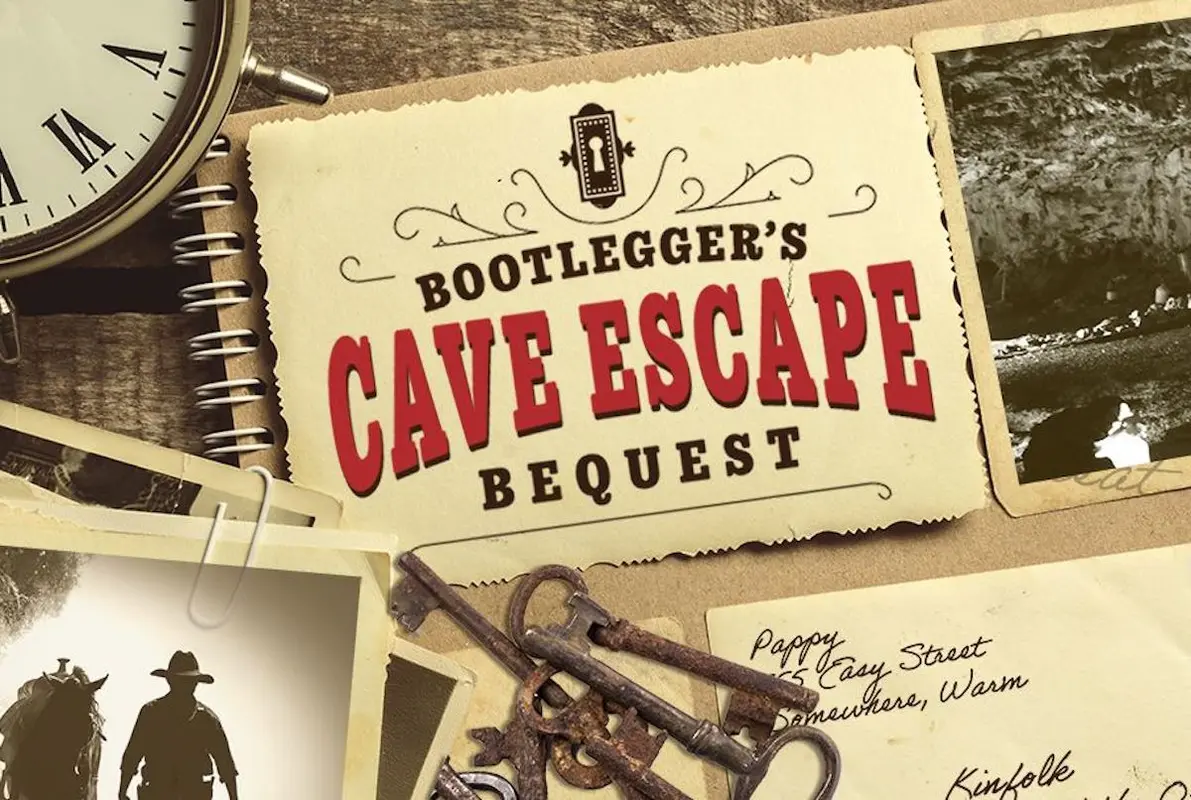Bootlegger's Bequest (Stark Caverns) Escape Room