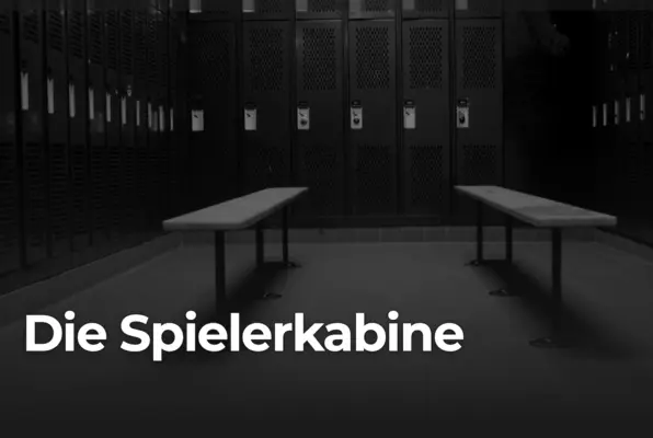 Die Spielerkabine
