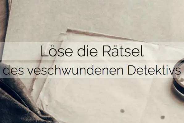 Die Detektei (Escape Room Altenstadt) Escape Room