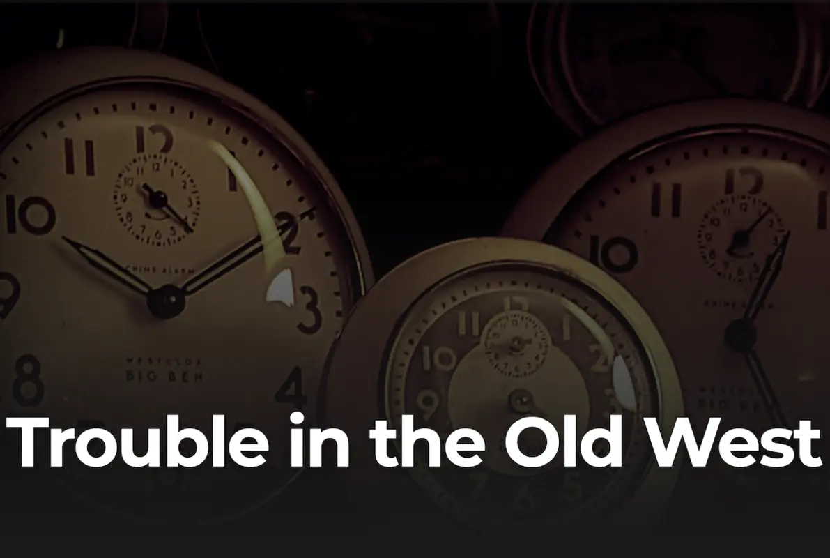 Trouble in the Old West