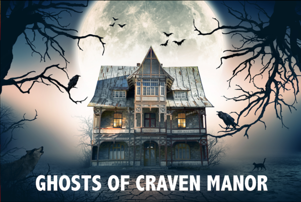 Ghosts of Craven Manor Online (Vortex Events: Virtual Team Adventures) Escape Room