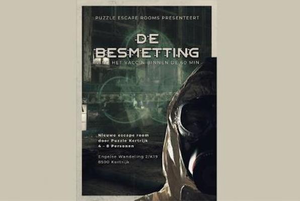 De Besmetting (Puzzle Escaperooms) Escape Room