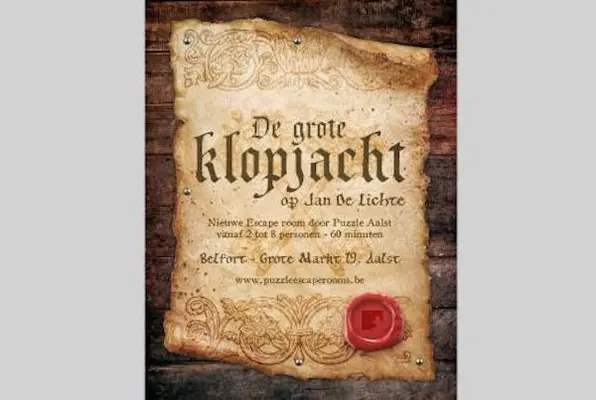 De Klopjacht Op Jan De Lichte (Puzzle Escaperooms) Escape Room