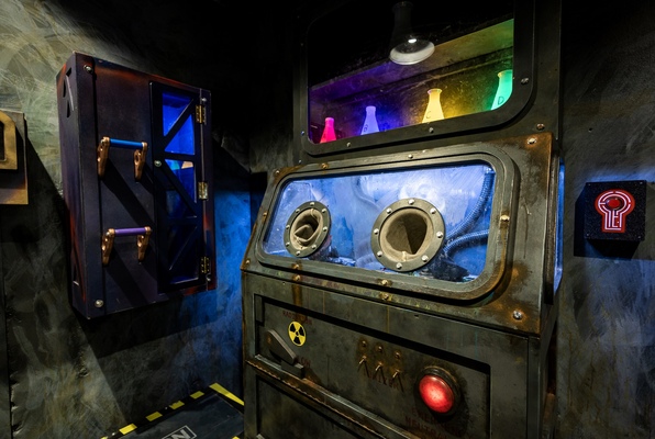 Captain Maniacal's Lair-Bratorium (Red Door Escape Room Oklahoma City) Escape Room