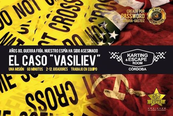 El caso Vasiliev (Password) Escape Room