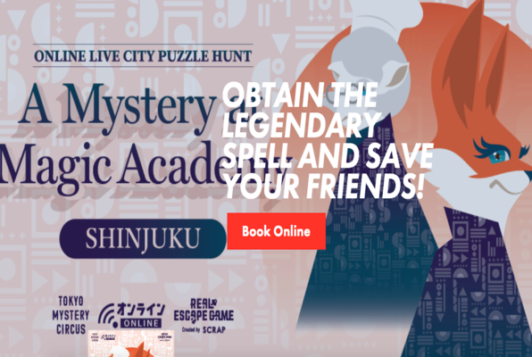 A Mystery at Magic Academy SHINJUKU Online (Real Escape Room) Escape Room