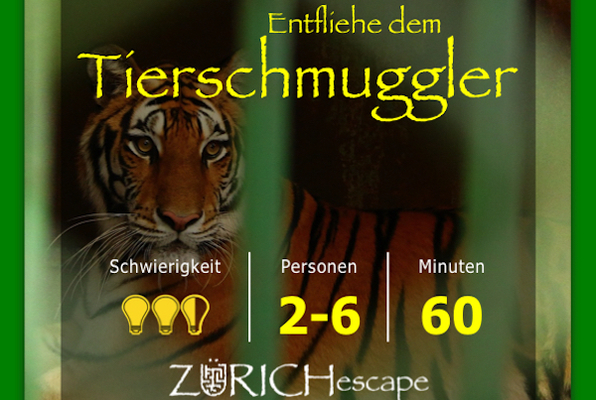 Entfliehe dem Tierschmuggler (Urban Escape Zürich) Escape Room