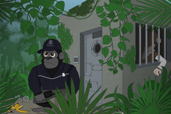 Jojo in Gefahr (ApeEscape) Escape Room