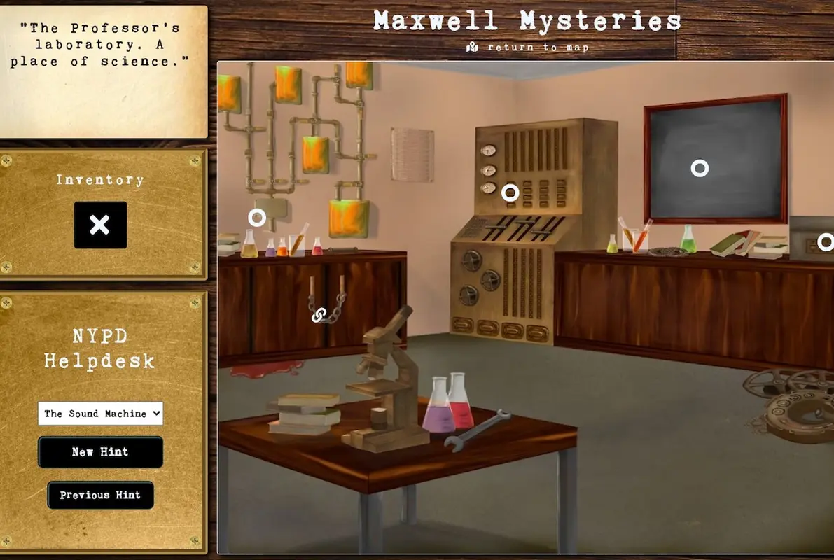 The Kidnapped Professor (Paradox Parlours Escape Rooms) Escape Room