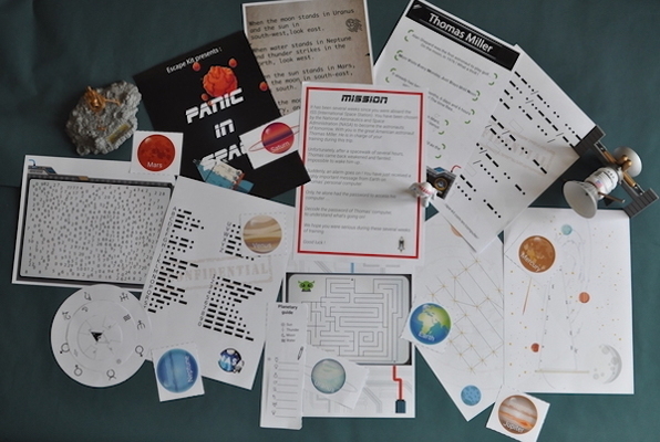 Panic in Space (Escape Kit) Escape Room