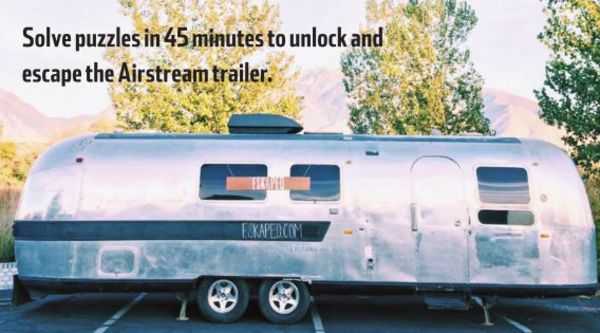 Mobile Escape Room in 1969 Airstream (Eskaped) Escape Room