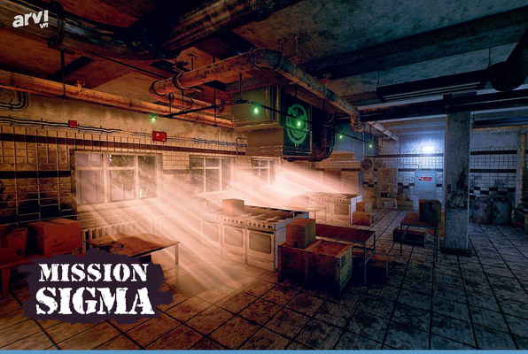 Mission Sigma VR (Escape-A-Torium) Escape Room