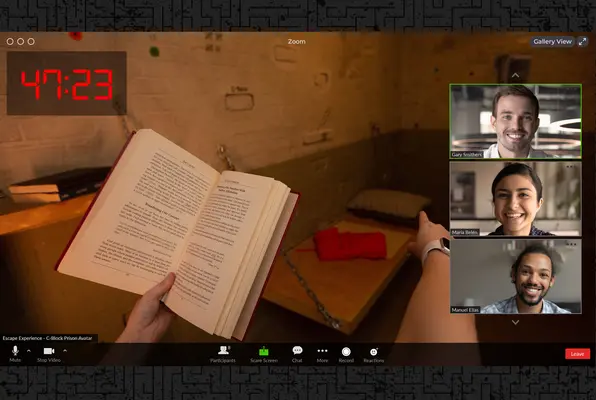 C-Block Prison Break Online (Escape Experience Nashville) Escape Room