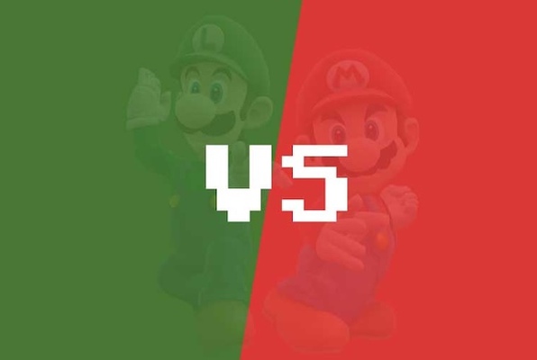 Mario Vs Luigi