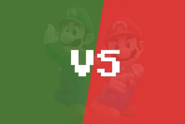 Mario Vs Luigi