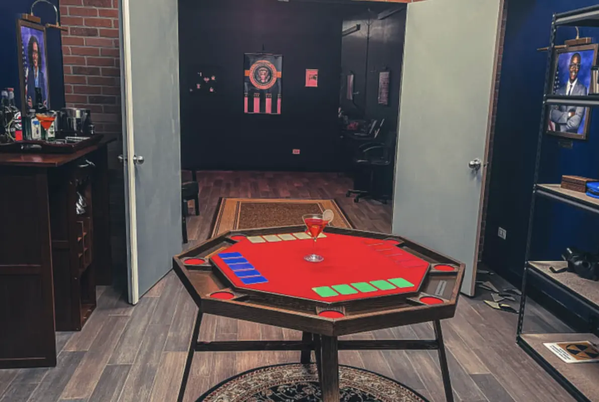 Poker Night at The President's Bunker (The Great Escape Room Asheville) Escape Room