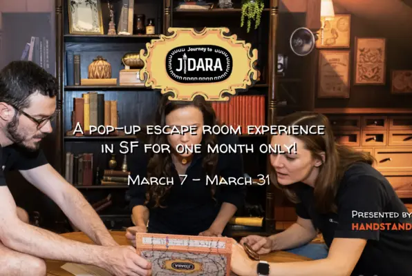 Journey to Jidara: Pop-up Escape Room (Handstand) Escape Room
