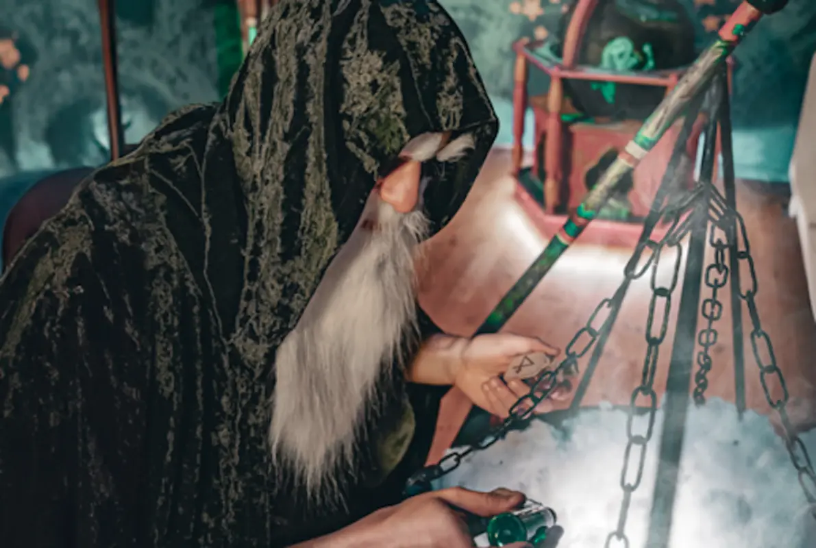 Merlins Zaubertrank (Black Room) Escape Room