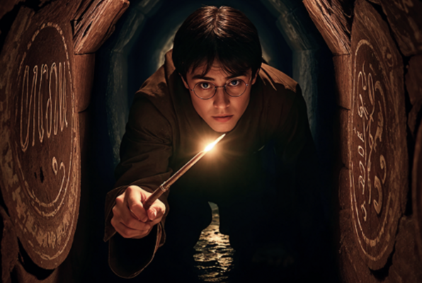 Harry's letzte Verteidigung (Black Room) Escape Room