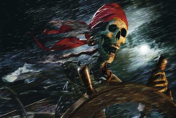 Pirate Ship (Break the Code) Escape Room