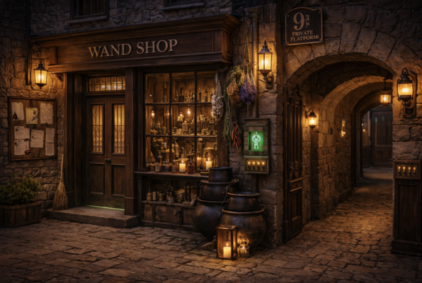 Ceaune, baghete si secrete (Magic House) Escape Room