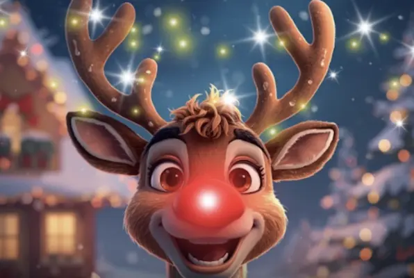 Glow Rudolph Glow
