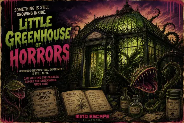 Little Greenhouse of Horrors (MindEscape) Escape Room
