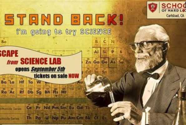 Science Lab (School of Hard Locks) Escape Room