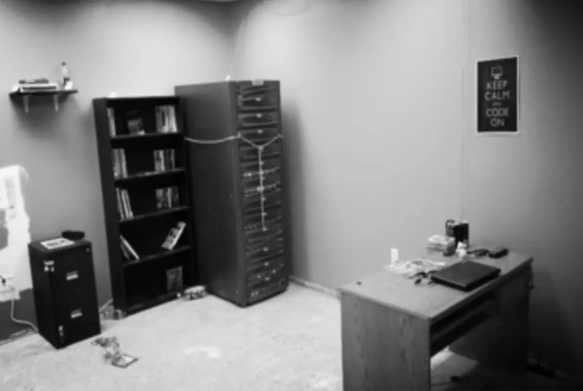 The Hacker Den Room