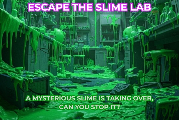 Trapped in Slime (Puzzle Workshop) Escape Room