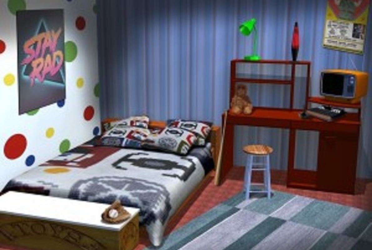 Brandon’s Totally Tubular Bedroom