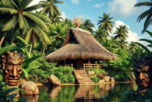 Квест Tiki Island