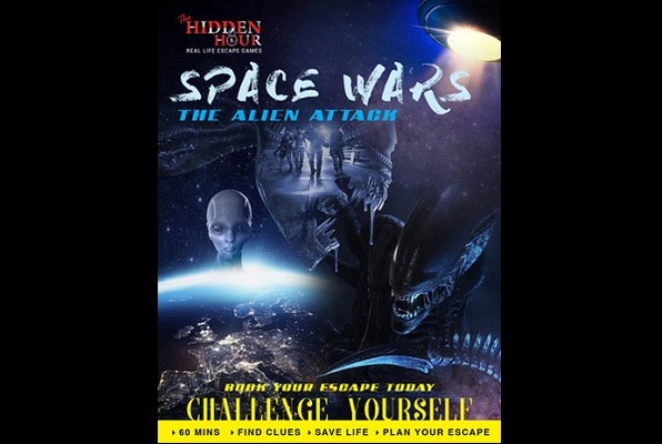 SPACE WARS - THE ALIEN ATTACK