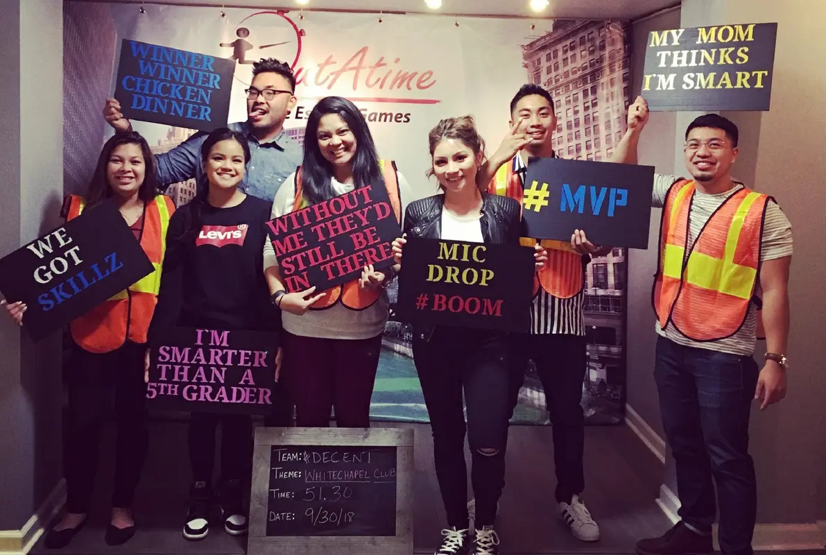 Escape from the Whitechapel Club (Outatime Games) Escape Room