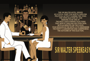 Квест Sir Walter Speakeasy