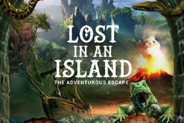 LOST IN AN ISLAND - THE ADVENTUROUS ESCAPE